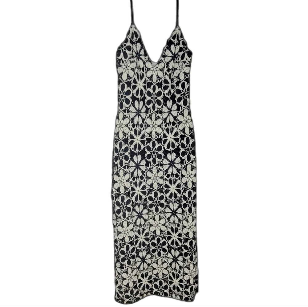 Ramy Brook Demi Halter Floral Midi Dress